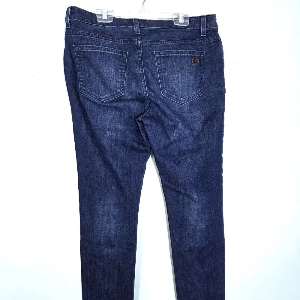 NWOT Michael Kors Skinny Medium Wash Skinny Straight Jeans Size 6